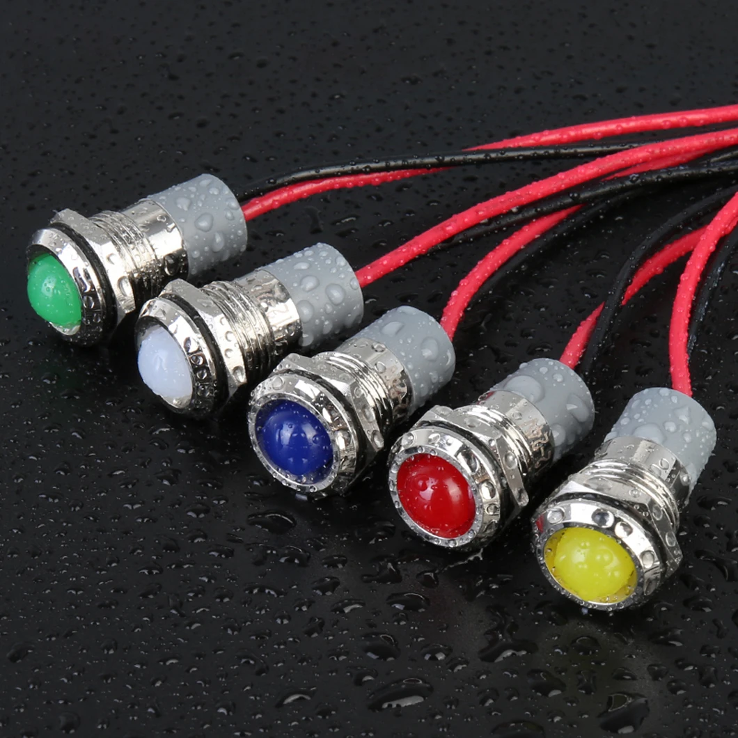 ABILKEEN 10PCS 12MM Ball/Flat Surface LED Metal Indicator Light AC/DC 3~220V Mini Signal Pilot Lamp IP65 Waterproof
ABILKEEN 10PCS 12MM Ball/Flat Surface LED Metal Indicator Light AC/DC 3~220V Mini Signal Pilot Lamp IP65 Waterproof