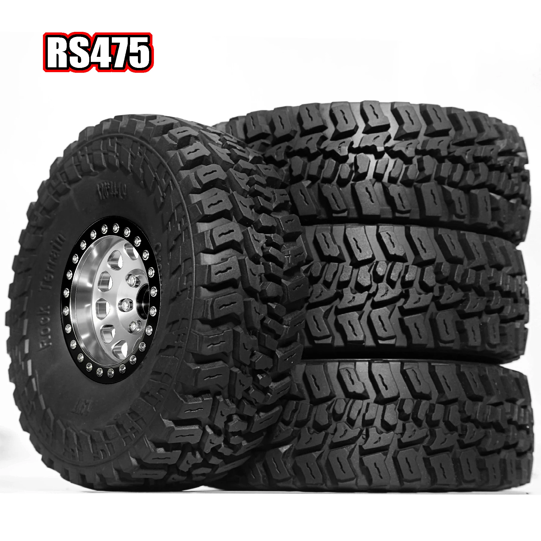 RED SOIDER 4pcs 1.9'' Beadlock Wheels and Tires Rim OD 4.72'' For 1/10 1/12 Axial SCX10 RGT MST D90 D110 MN Rc Truck H12Y R260
RED SOIDER 4pcs 1.9'' Beadlock Wheels and Tires Rim OD 4.72'' For 1/10 1/12 Axial SCX10 RGT MST D90 D110 MN Rc Truck H12Y R260