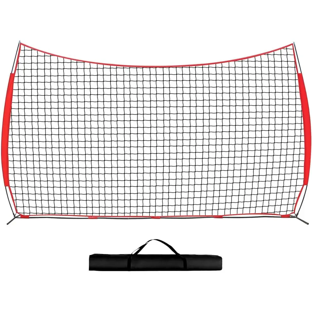 Multi-Sport Backstop Net for Baseball, Softball, Soccer, Basketball, Tennis - Protective and Practice Use with Carry Bag
Multi-Sport Backstop Net for Baseball, Softball, Soccer, Basketball, Tennis - Protective and Practice Use with Carry Bag