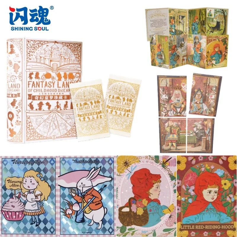 Серия коллекционных карточек ShiningSoul Library: издание подарочной коробки для коллекционных карточек Fantasy Dream — периферийный подарок с героями мультфильмов
Серия коллекционных карточек ShiningSoul Library: издание подарочной коробки для коллекционных карточек Fantasy Dream — периферийный подарок с героями мультфильмов