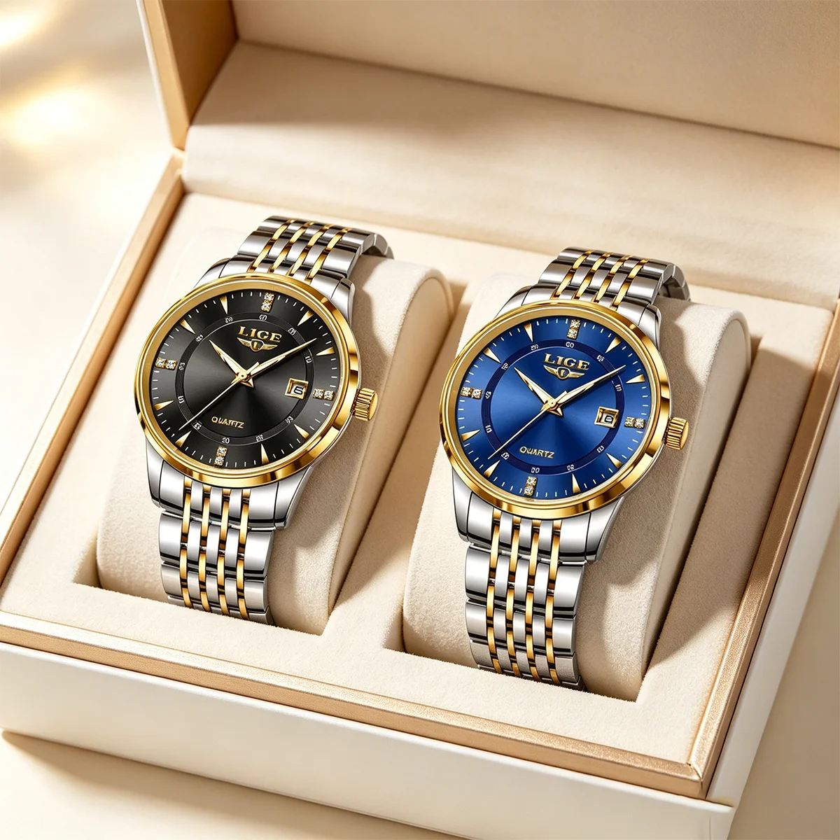 LIGE Top Brand Luxury Watches For Men Stainless Steel Waterproof Date Clock Sport Quartz Watch Men Wristwatch Relogio Masculino
LIGE Top Brand Luxury Watches For Men Stainless Steel Waterproof Date Clock Sport Quartz Watch Men Wristwatch Relogio Masculino