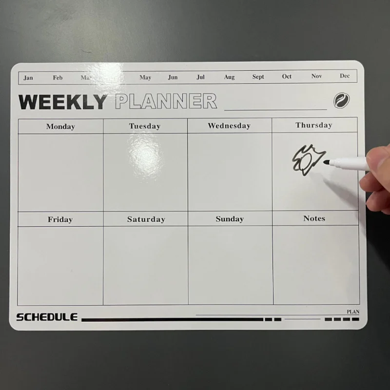 Erasable Decorative Magnetic Whiteboard, Perfect for Message Writing, Planning & Sticky Note Display
Erasable Decorative Magnetic Whiteboard, Perfect for Message Writing, Planning & Sticky Note Display
