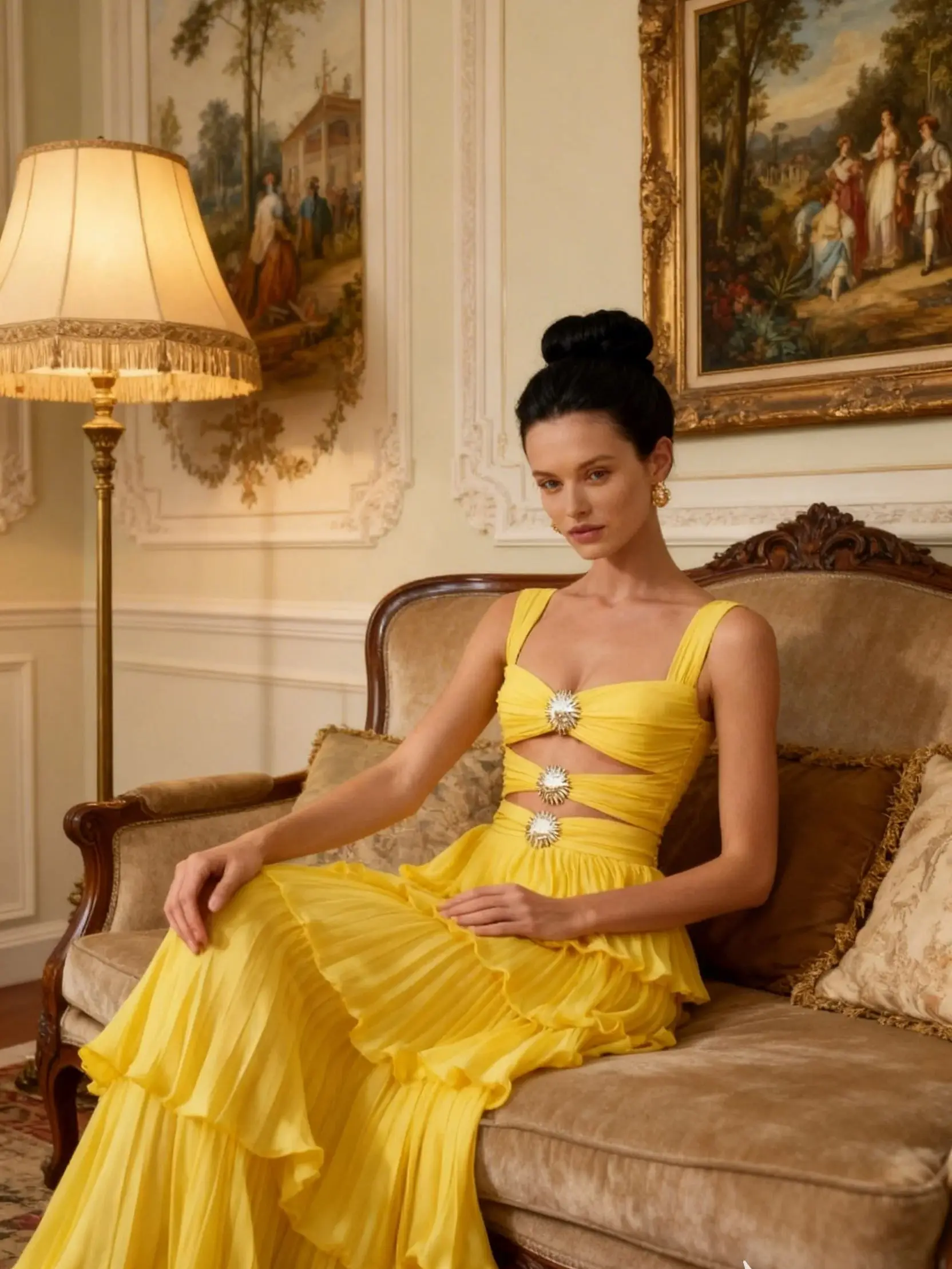 2026 New Ruffled Long Tulle Skirt Bikini Sun Emblem Hollow Cake Cup Cover-Up Sexy Woman Swimsuit Ladies Female Biquini Summer
2026 New Ruffled Long Tulle Skirt Bikini Sun Emblem Hollow Cake Cup Cover-Up Sexy Woman Swimsuit Ladies Female Biquini Summer