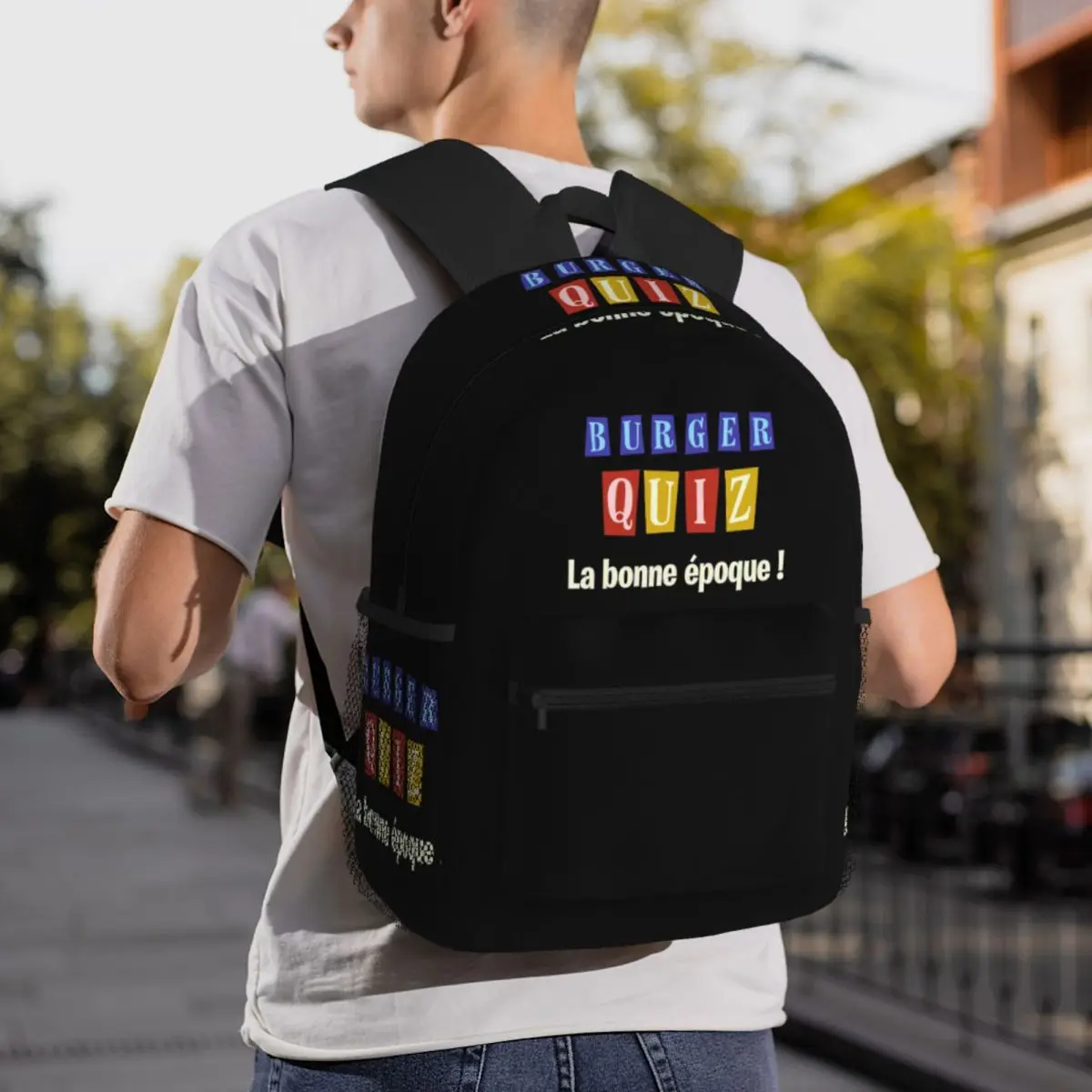 Burger Quizz New Logo Backpack Daypack Large Capacity Boys Girls BookBag School Bag Shoulder Bags for Men Women
Burger Quizz New Logo Backpack Daypack Large Capacity Boys Girls BookBag School Bag Shoulder Bags for Men Women