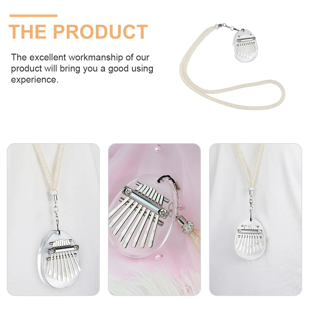 1 set Transparent Thumb Piano Mini Kalimba Finger Instrument Clear Small Adults Beginners Lightweight Portable
1 set Transparent Thumb Piano Mini Kalimba Finger Instrument Clear Small Adults Beginners Lightweight Portable