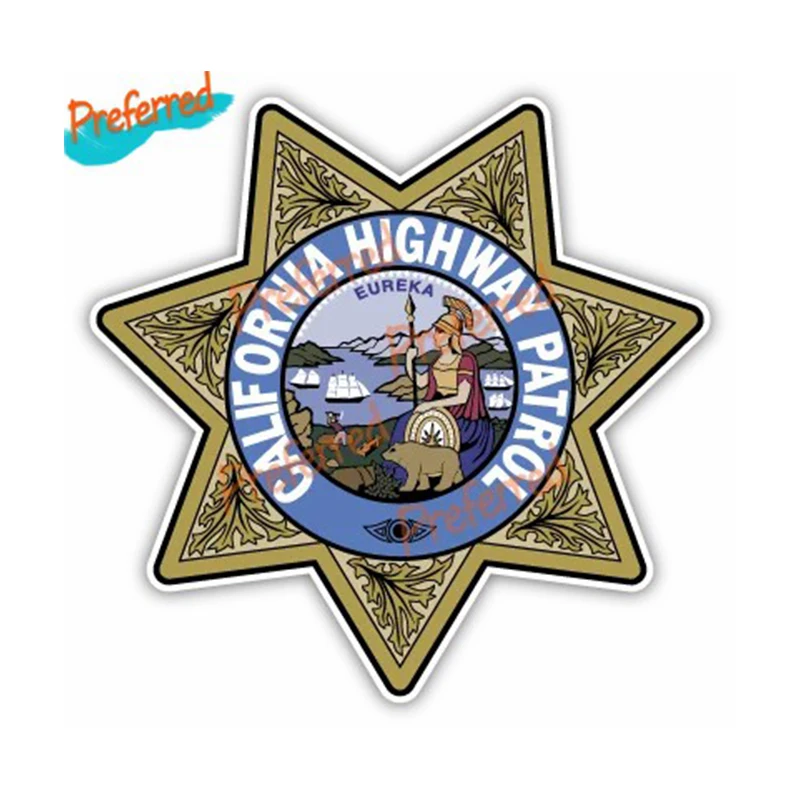 California Highway Patrol Decal Sticker Vinyl Sign Truck Cup Car Sticker Decal Customizable in Any Sticker Size -No Background
California Highway Patrol Decal Sticker Vinyl Sign Truck Cup Car Sticker Decal Customizable in Any Sticker Size -No Background