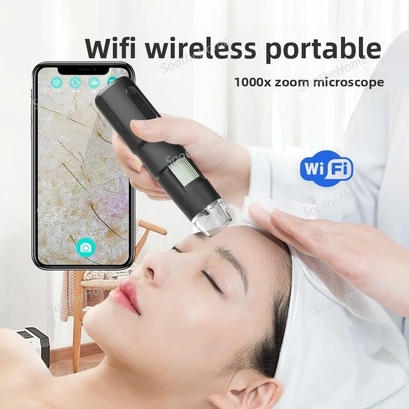 Беспроводной цифровой микроскоп Wi-Fi, электронная лупа USB, инструменты для обслуживания и осмотра
Беспроводной цифровой микроскоп Wi-Fi, электронная лупа USB, инструменты для обслуживания и осмотра