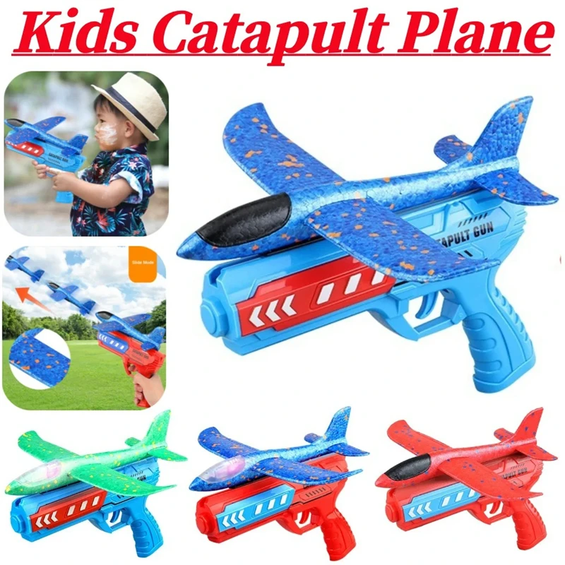 Airplane Launcher Toys 2 Flight Modes Foam Glider Catapult Plane Outdoor Sport Flying Toys for Boys Girls Birthday Gifts
Airplane Launcher Toys 2 Flight Modes Foam Glider Catapult Plane Outdoor Sport Flying Toys for Boys Girls Birthday Gifts