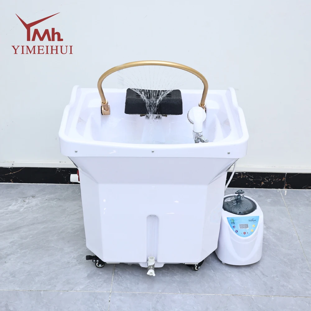 Luxury Hair Washing Head Therapy SPA Pipeless Portable Shampoo Basin Sink With Water Tanks Head Spa for Beauty Salon
Luxury Hair Washing Head Therapy SPA Pipeless Portable Shampoo Basin Sink With Water Tanks Head Spa for Beauty Salon