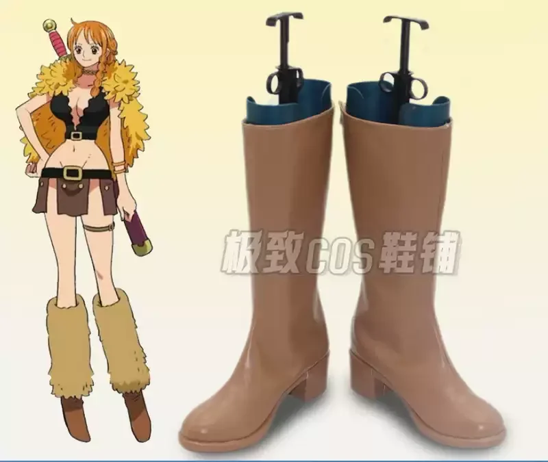 Anime OP Nami Elbaf Arc Cosplay Shoes Boots Halloween Carnival Party Christmas Costume Prop
Anime OP Nami Elbaf Arc Cosplay Shoes Boots Halloween Carnival Party Christmas Costume Prop
