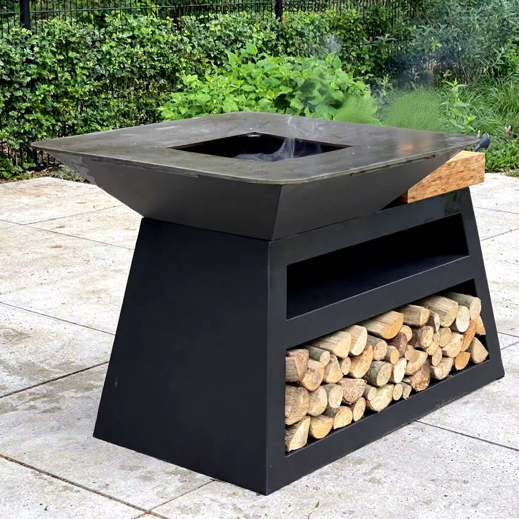 Professional Outdoor Steel Bbq Grill Manufacture Outdoor Charcoal Fire Pit Bbq for Sale
Professional Outdoor Steel Bbq Grill Manufacture Outdoor Charcoal Fire Pit Bbq for Sale