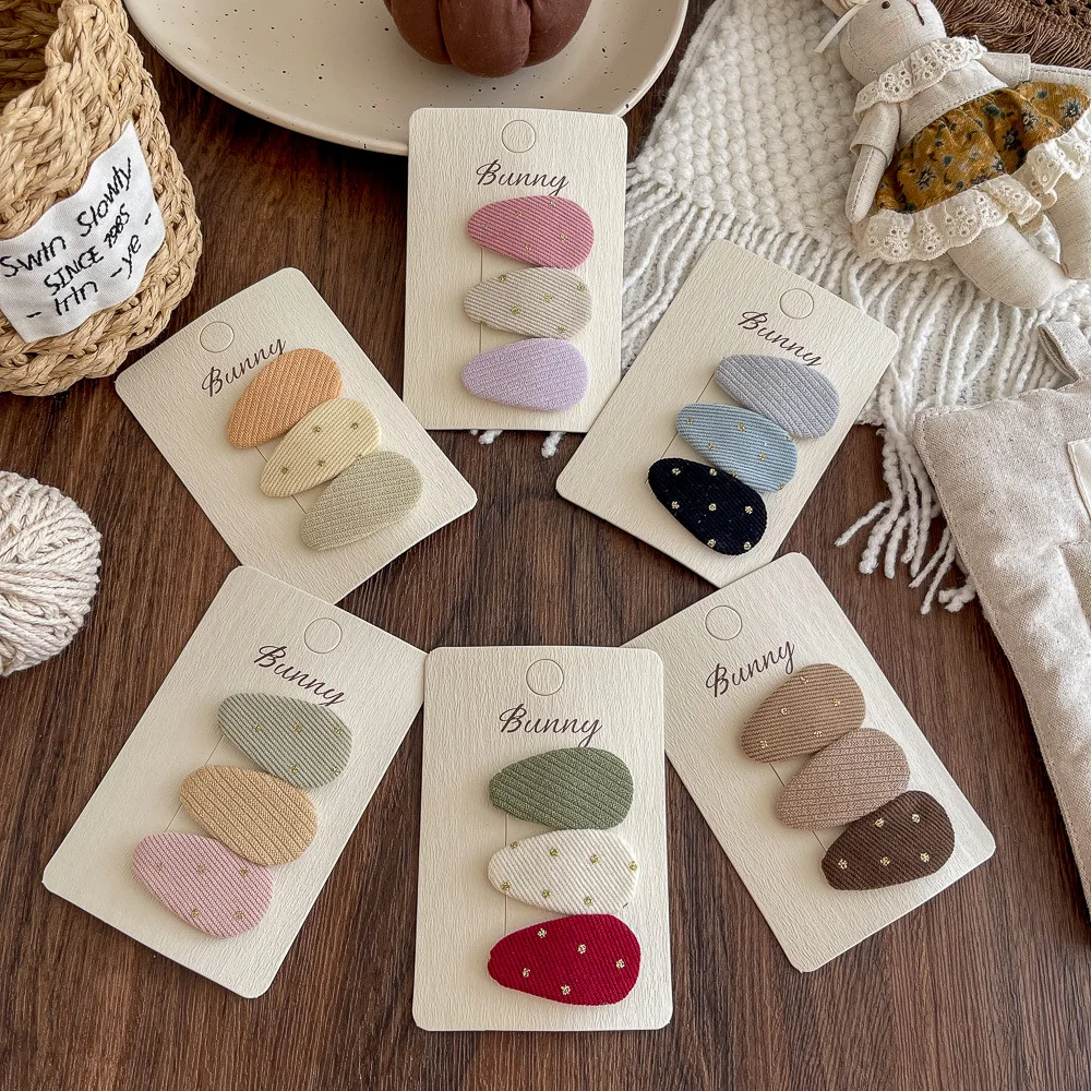 3pcs Drop Bb Clip Simple Girls Hair Accessories Handmade Fabric Water Cute Children Hairpin Headgear Hairpin
3pcs Drop Bb Clip Simple Girls Hair Accessories Handmade Fabric Water Cute Children Hairpin Headgear Hairpin