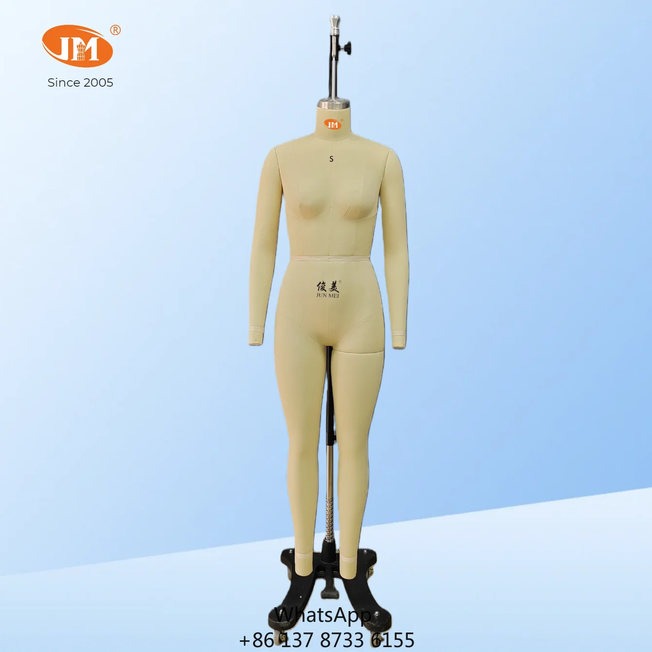 2016Fiberglass Adjustable Headless Standard Size S Female Full Body Dress Form Mannequin Supports Precise Pattern Making
2016Fiberglass Adjustable Headless Standard Size S Female Full Body Dress Form Mannequin Supports Precise Pattern Making