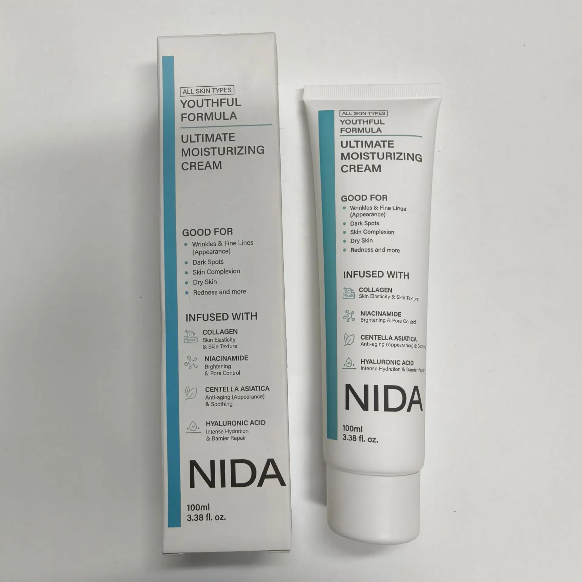 100ml Korea Moisturizing Ultimate Cream Daily Facial Skin Care Pores Repair Redness Essence Serum Rejuvenating Facial Skin
100ml Korea Moisturizing Ultimate Cream Daily Facial Skin Care Pores Repair Redness Essence Serum Rejuvenating Facial Skin