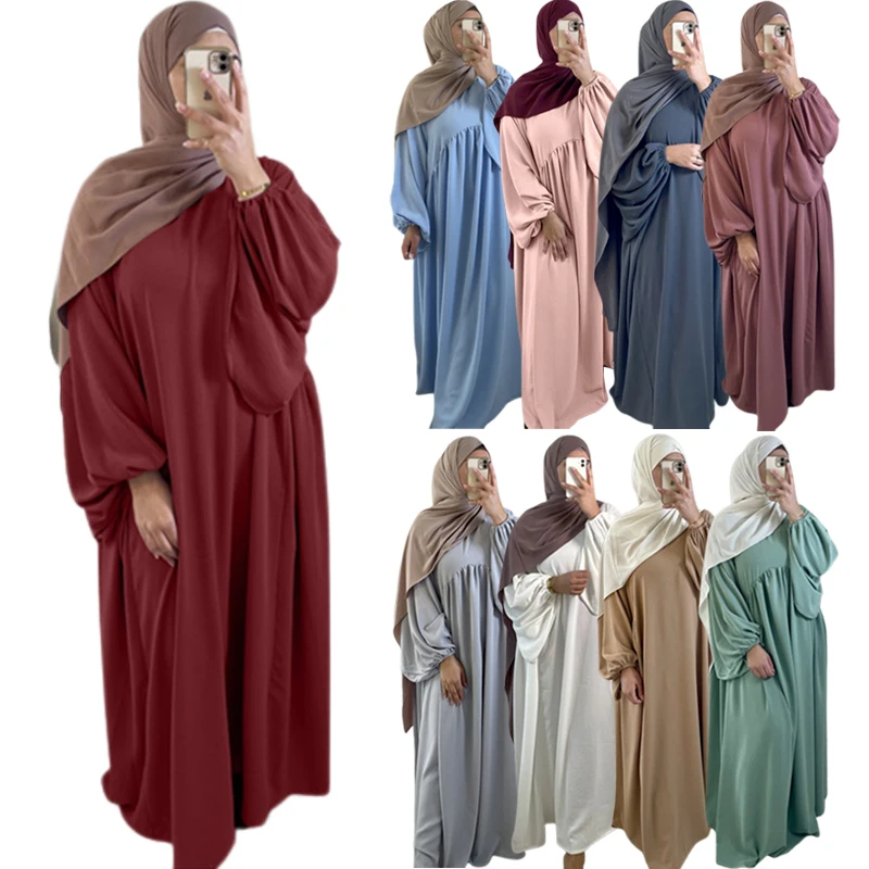 Ramadan Eid Mubarak Prayer Clothes Kaftan African Dresses for Women Abaya Dubai Arabic Turkey Islam Muslim Maxi Dress Robe Femme
Ramadan Eid Mubarak Prayer Clothes Kaftan African Dresses for Women Abaya Dubai Arabic Turkey Islam Muslim Maxi Dress Robe Femme
