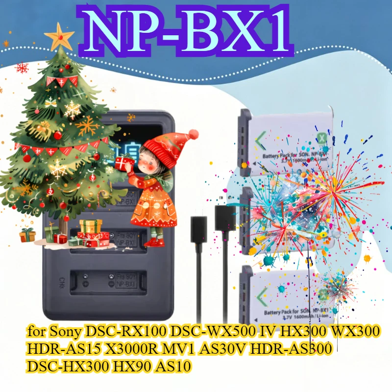 NP-BX1 3 Slots LCD Charger for Sony DSC-RX100 DSC-WX500 IV HX300 WX300 HDR-AS15 X3000R MV1 AS30V HDR-AS300 DSC-HX300 HX90 AS10
NP-BX1 3 Slots LCD Charger for Sony DSC-RX100 DSC-WX500 IV HX300 WX300 HDR-AS15 X3000R MV1 AS30V HDR-AS300 DSC-HX300 HX90 AS10