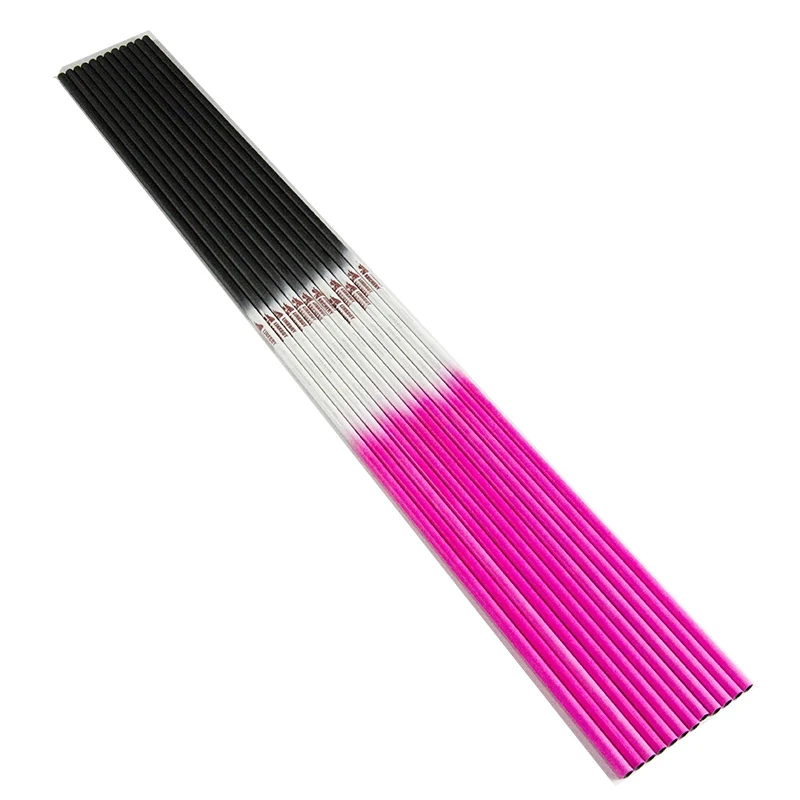 12pcs Linkboy Archery Pure Carbon Shaft Pink Sp300-800 for Compound Bow and Arrow Hunting Archery DIY
12pcs Linkboy Archery Pure Carbon Shaft Pink Sp300-800 for Compound Bow and Arrow Hunting Archery DIY