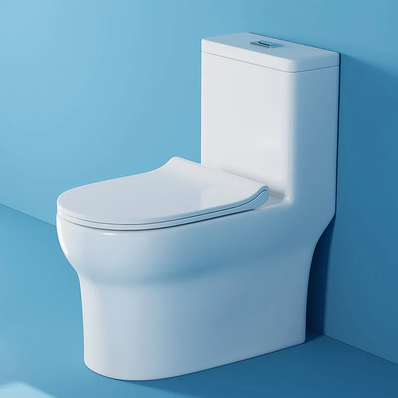 High Quality Bathroom Siphonic Floor Mounted WC Sanitary Wares One-piece S-trap Ceramic Water Closet Traditional Toilet
High Quality Bathroom Siphonic Floor Mounted WC Sanitary Wares One-piece S-trap Ceramic Water Closet Traditional Toilet