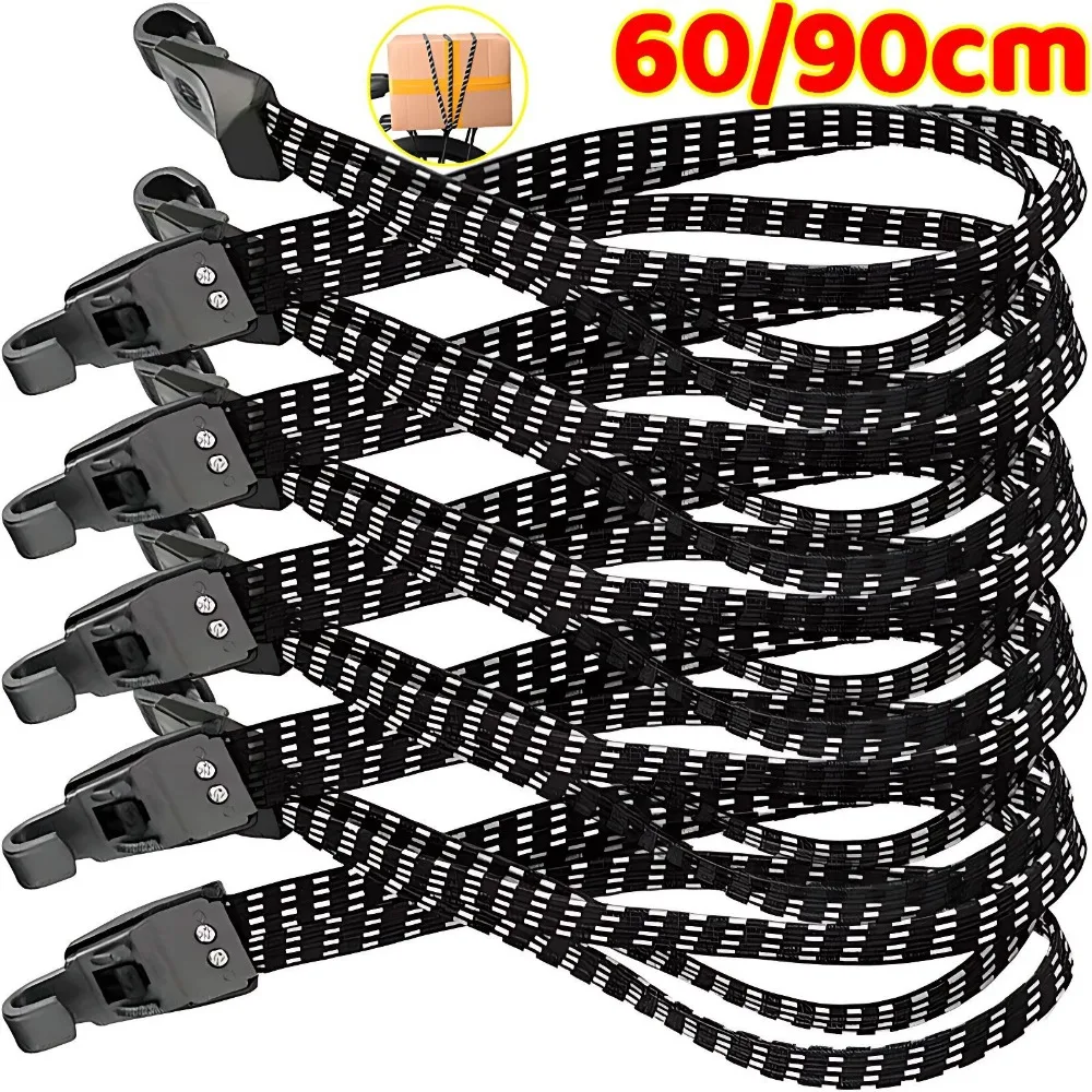 Elastic Bungee Luggage Straps Bike Cargo Strap Accessories Multifunctional Elastic Strap with Buckle Hook Bicycle Luggage Straps
Elastic Bungee Luggage Straps Bike Cargo Strap Accessories Multifunctional Elastic Strap with Buckle Hook Bicycle Luggage Straps