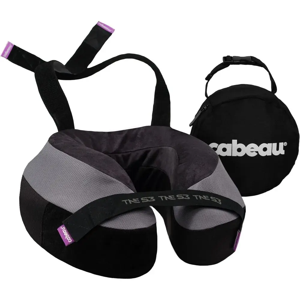 Memory Foam Travel Pillow with 360 Support and Attachable Seat Straps for Long Haul Flights in Berlin Grey
Memory Foam Travel Pillow with 360 Support and Attachable Seat Straps for Long Haul Flights in Berlin Grey