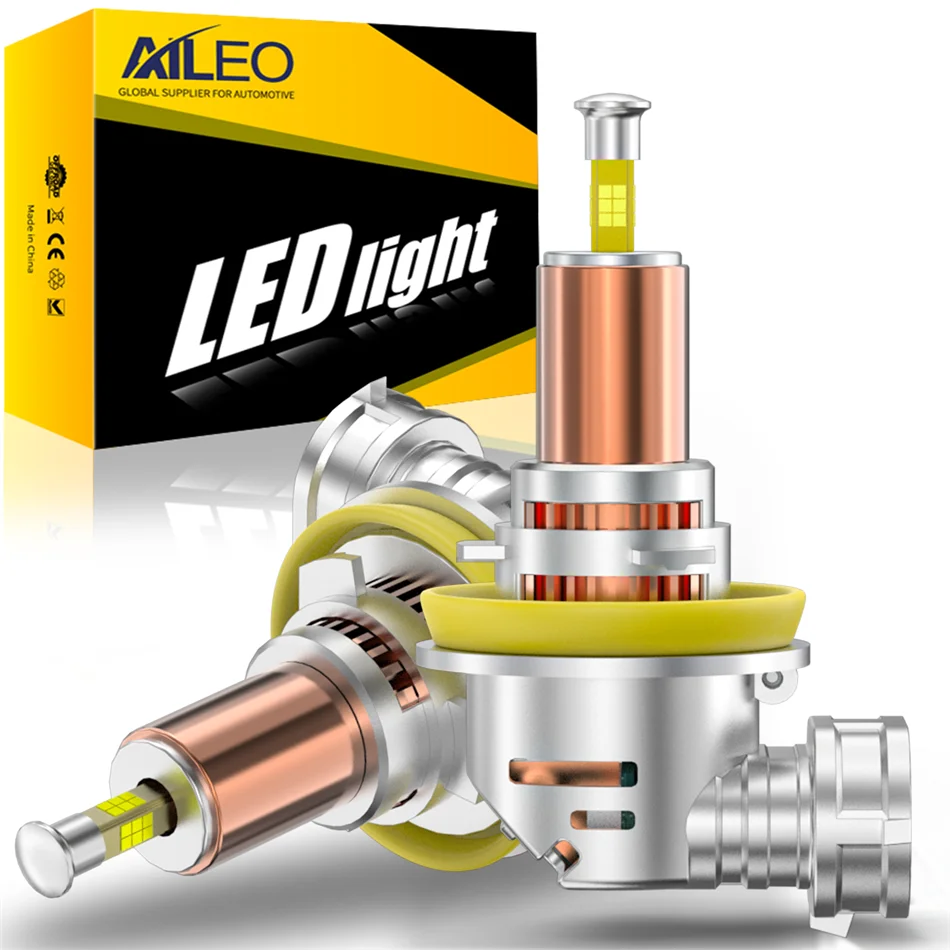 2PC Led Light 3D H11 LED Car Headlight Bulb 300W 80000LM Canbus for Car 360 Turbo LED Mini HeadLamp Size Wireless with Fan 6000K
2PC Led Light 3D H11 LED Car Headlight Bulb 300W 80000LM Canbus for Car 360 Turbo LED Mini HeadLamp Size Wireless with Fan 6000K