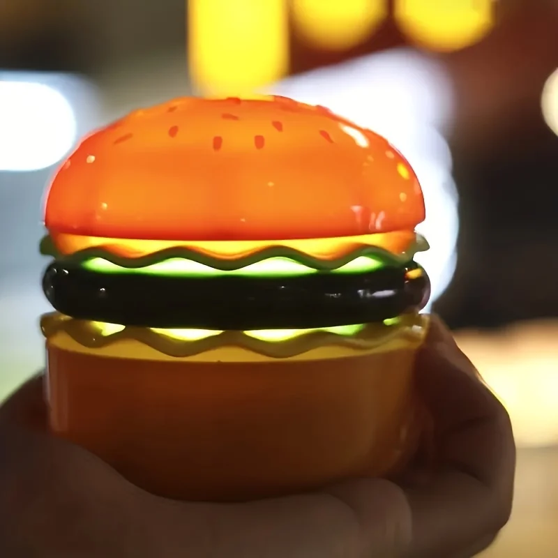 1PC Hamburger Night Light, Unique Reading Ambient Lamp for Bedroom Decor, Educational Gift for Christmas Halloween
1PC Hamburger Night Light, Unique Reading Ambient Lamp for Bedroom Decor, Educational Gift for Christmas Halloween