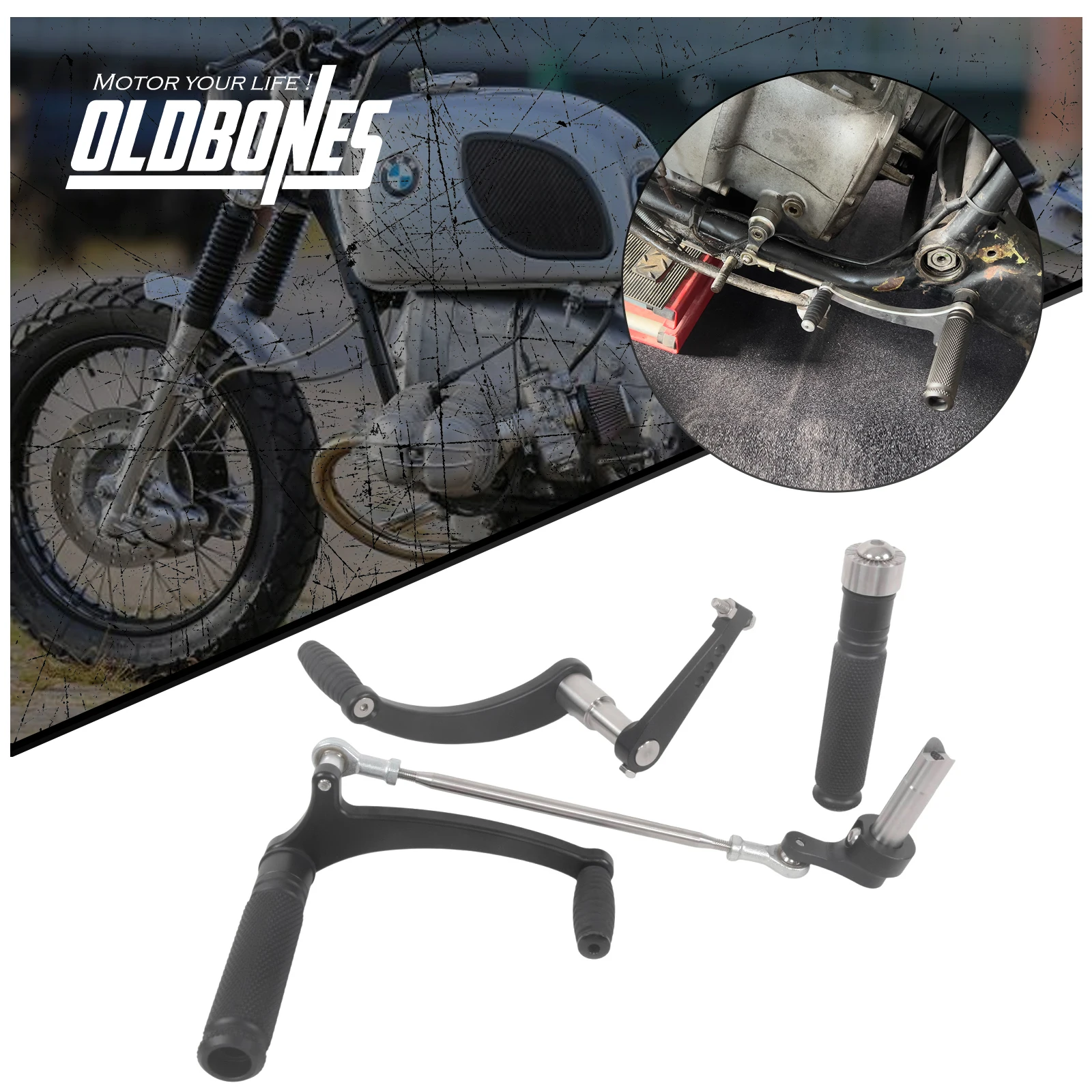 OldBones для BMW R65 R75 R90 R100 Cafe Racer, задние комплекты, подножка, подставка для ног, алюминиевый задний комплект для мотоцикла
OldBones для BMW R65 R75 R90 R100 Cafe Racer, задние комплекты, подножка, подставка для ног, алюминиевый задний комплект для мотоцикла