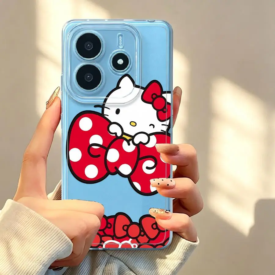 Cute Sanrio Hello Kitty Case for Xiaomi Redmi Note 15 12 A4 10S 9 10 13C 11S Note 13 14 Pro Plus 11 12S 14C Soft Phone Cover
Cute Sanrio Hello Kitty Case for Xiaomi Redmi Note 15 12 A4 10S 9 10 13C 11S Note 13 14 Pro Plus 11 12S 14C Soft Phone Cover