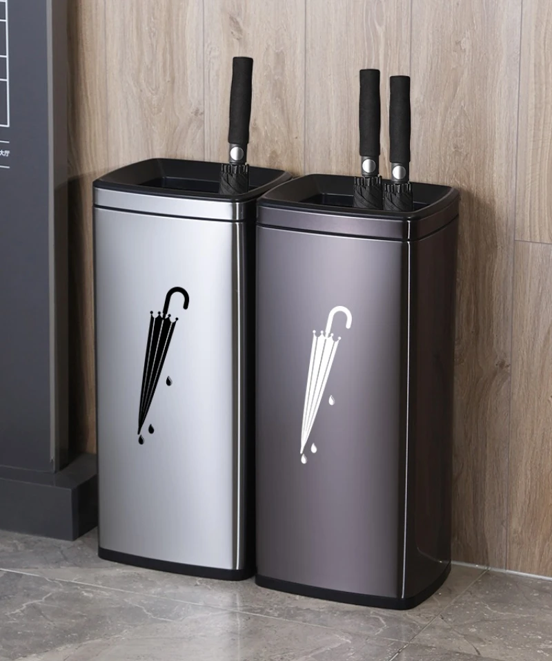 Hotel lobby stainless steel umbrella bucket commercial vertical square door light luxury umbrella storage rack umbrella barrel
Hotel lobby stainless steel umbrella bucket commercial vertical square door light luxury umbrella storage rack umbrella barrel