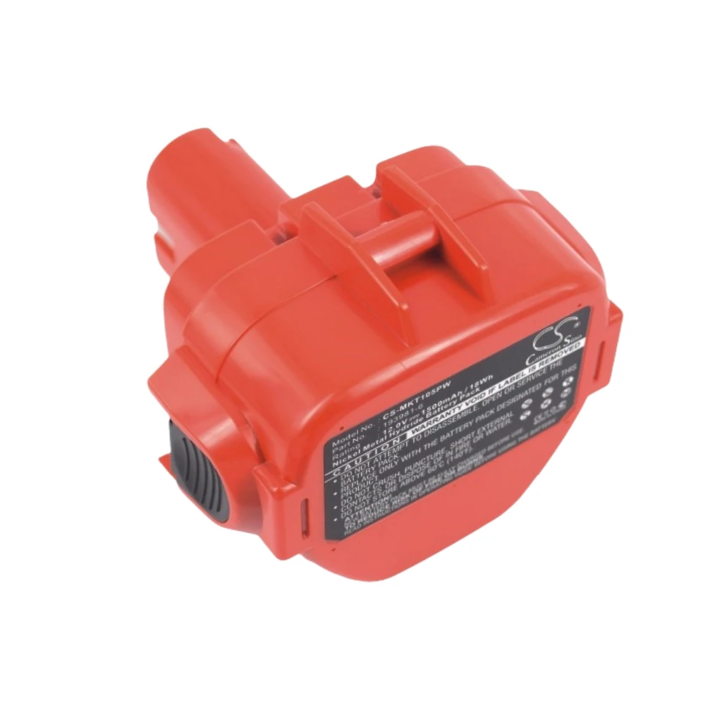 Ni-MH Power Tools Battery for Makita | 12.0V, 1500mAh | Compatible with 1050D, 1050DA, 1050DRA, 1050DWA, 1050DWD, 4013D, 4191D
Ni-MH Power Tools Battery for Makita | 12.0V, 1500mAh | Compatible with 1050D, 1050DA, 1050DRA, 1050DWA, 1050DWD, 4013D, 4191D