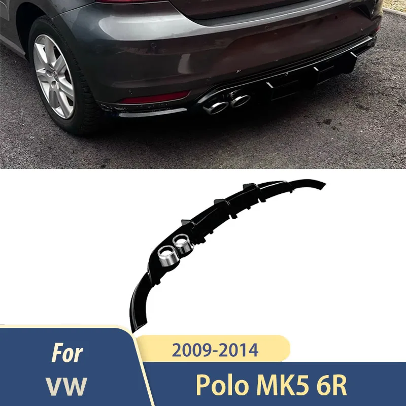 Rear Bumper Lip Diffuser Spoiler For VW Polo MK5 6R 2009 2010 2011 2012 2013 2014 Bodykits Accessories Exterior Parts Decoration
Rear Bumper Lip Diffuser Spoiler For VW Polo MK5 6R 2009 2010 2011 2012 2013 2014 Bodykits Accessories Exterior Parts Decoration