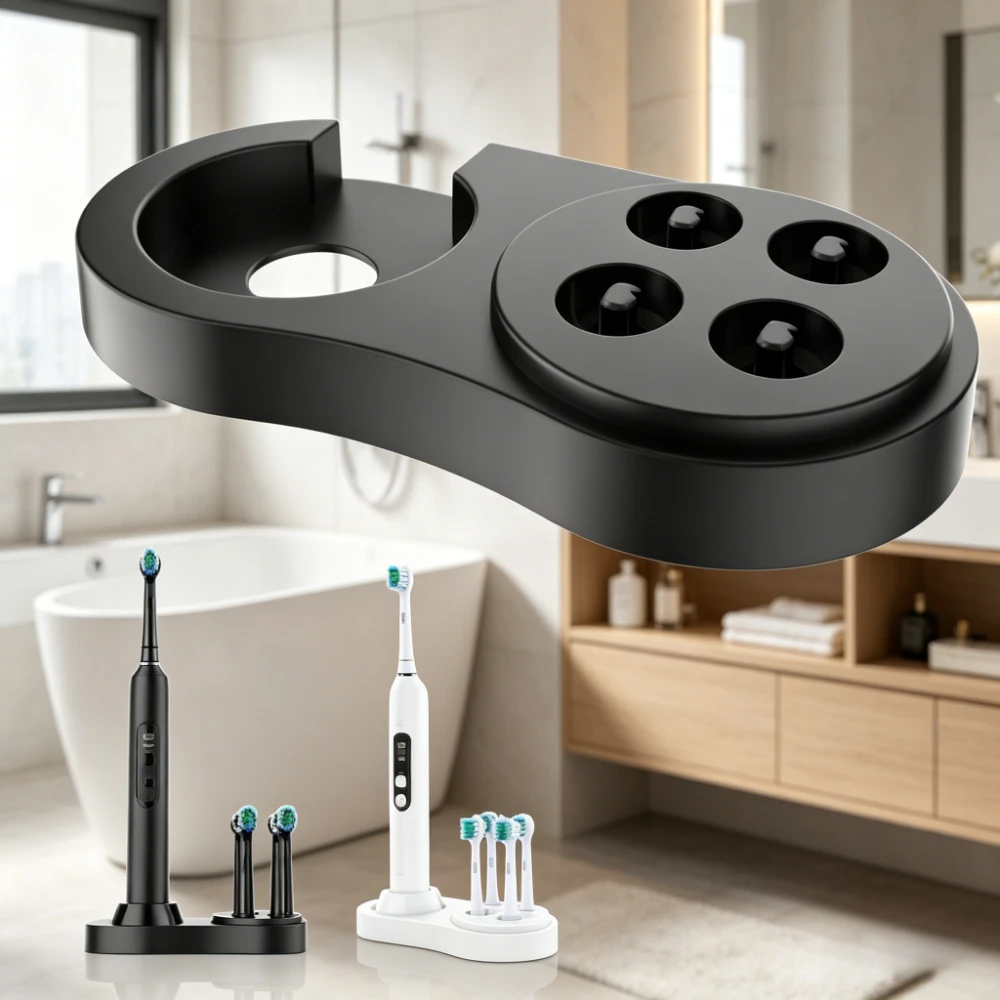 Toothbrush Holder Charger Base For Oral B iO Series EB Round Head Series Brush Head Stand Storage, Tooth brush Head Holder Stand
Toothbrush Holder Charger Base For Oral B iO Series EB Round Head Series Brush Head Stand Storage, Tooth brush Head Holder Stand