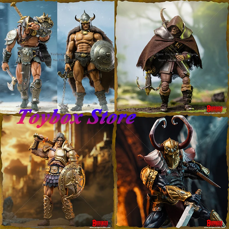 Harbinger Studio Savage Crucible 2nd Batches 1/12 Wolfman Yeager Krige Barbarin Whoman Armored Super Flexible 6" Myth Figure
Harbinger Studio Savage Crucible 2nd Batches 1/12 Wolfman Yeager Krige Barbarin Whoman Armored Super Flexible 6" Myth Figure