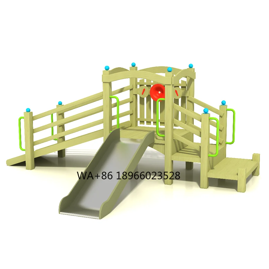Single Outdoor Playground Slide Set Parent-Child Interactive Wooden Climbing Slide Parks & Gardens Children's Toy
Single Outdoor Playground Slide Set Parent-Child Interactive Wooden Climbing Slide Parks & Gardens Children's Toy
