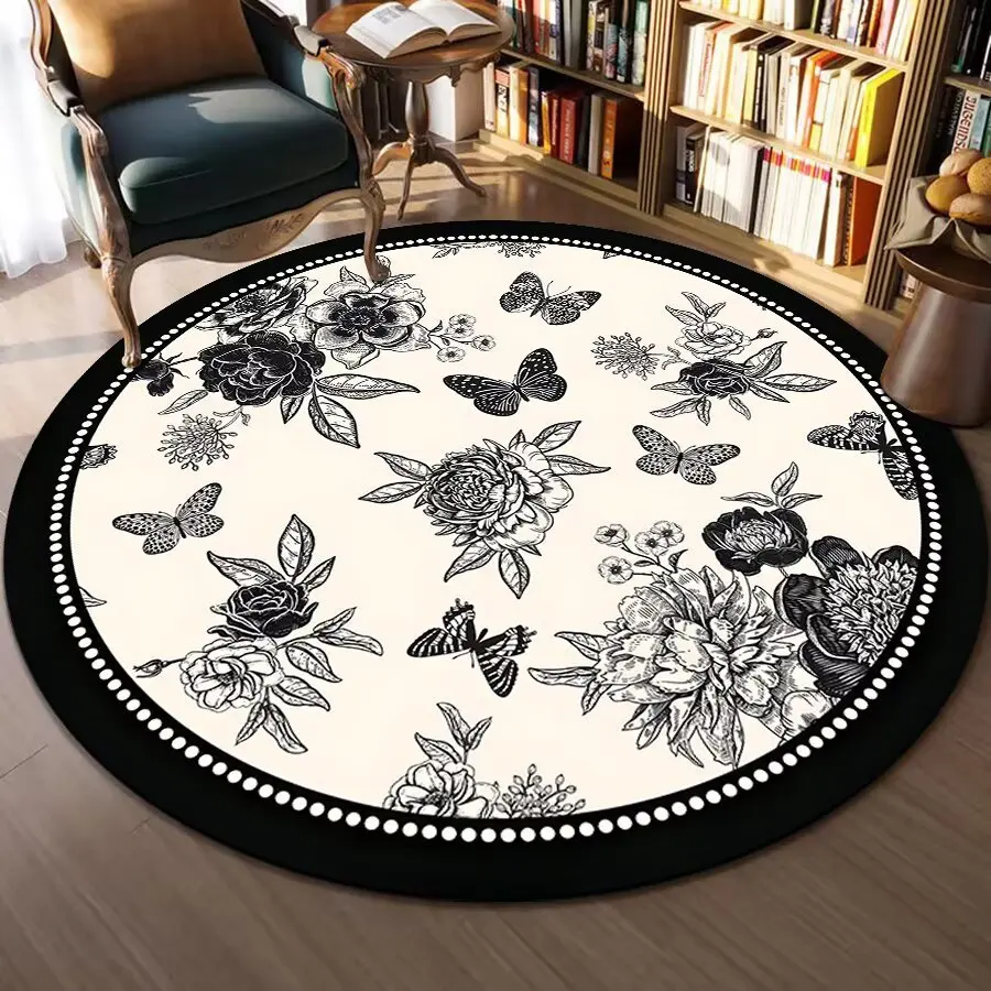 Retro Printed Round Rug – Soft Floor Mat for Living Room, Bedroom, Sofa, Coffee Table & Entryway Decor
Retro Printed Round Rug – Soft Floor Mat for Living Room, Bedroom, Sofa, Coffee Table & Entryway Decor