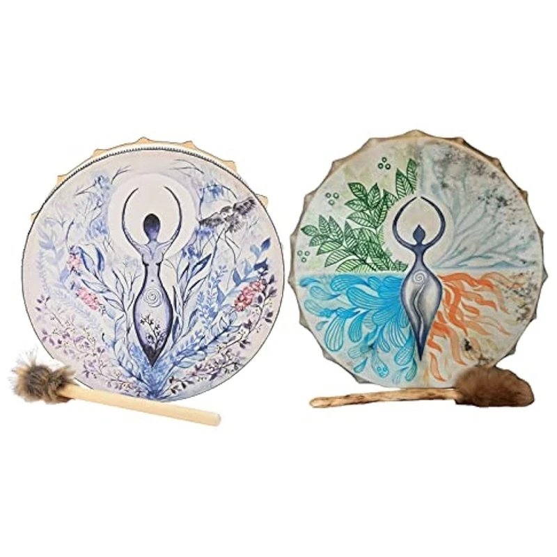 2 Pack Shamanic Drums, Shamanic Drums Spiritual Music Of Life, Handmade Shamanic Drums With Drum Sticks Easy Install
2 Pack Shamanic Drums, Shamanic Drums Spiritual Music Of Life, Handmade Shamanic Drums With Drum Sticks Easy Install