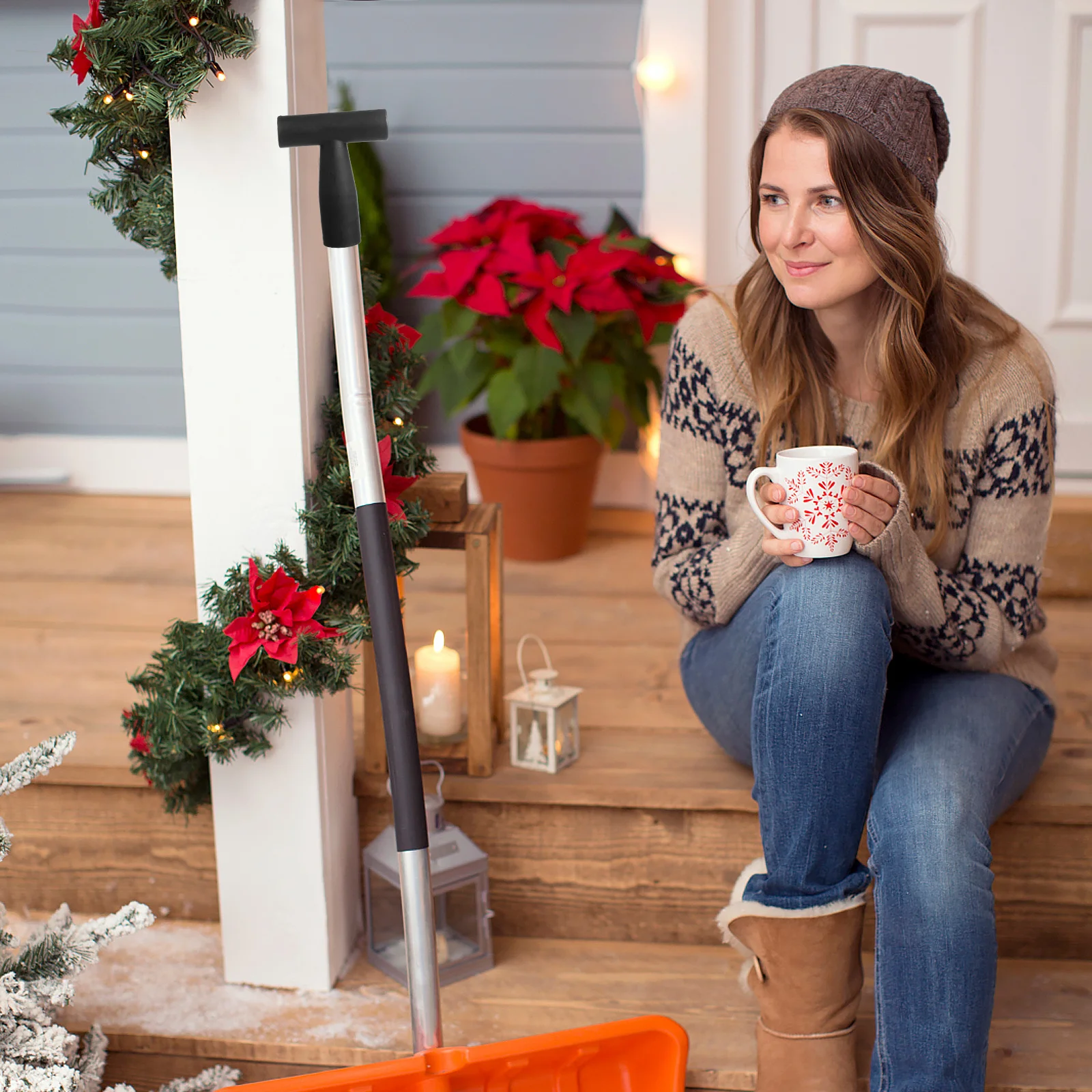 2Pcs Plastic Shovel Handles Replacement for Large Spade Fork Tools Non-Slip Comfortable Shovel Handle Grip Handles
2Pcs Plastic Shovel Handles Replacement for Large Spade Fork Tools Non-Slip Comfortable Shovel Handle Grip Handles