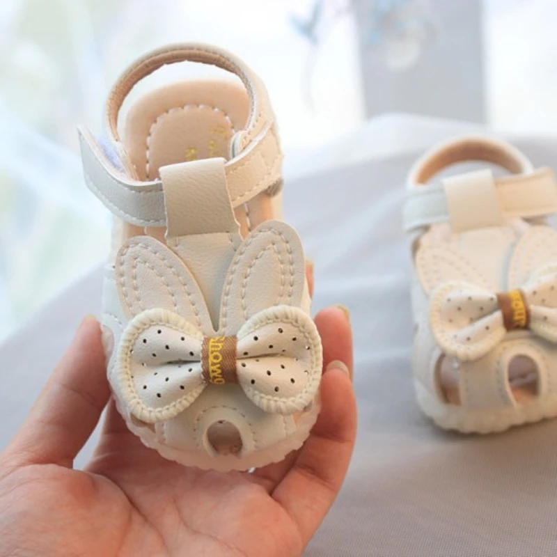 Summer Girls Sandals 0-12 Months Closed-Toe Soft Sole Walking Shoes Princess First Walkers Infant
Summer Girls Sandals 0-12 Months Closed-Toe Soft Sole Walking Shoes Princess First Walkers Infant