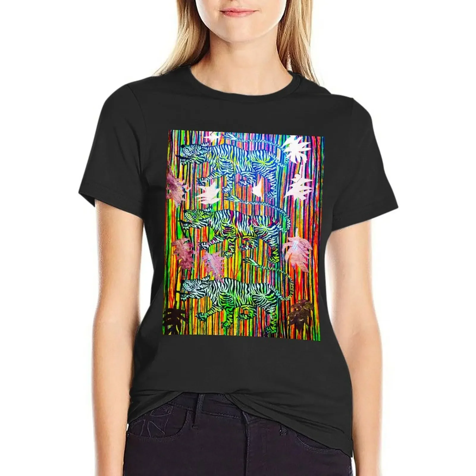 Tigers in Jungle T-Shirt cute clothes funny tees animal print shirt for girls t shirts for Women graphic
Tigers in Jungle T-Shirt cute clothes funny tees animal print shirt for girls t shirts for Women graphic