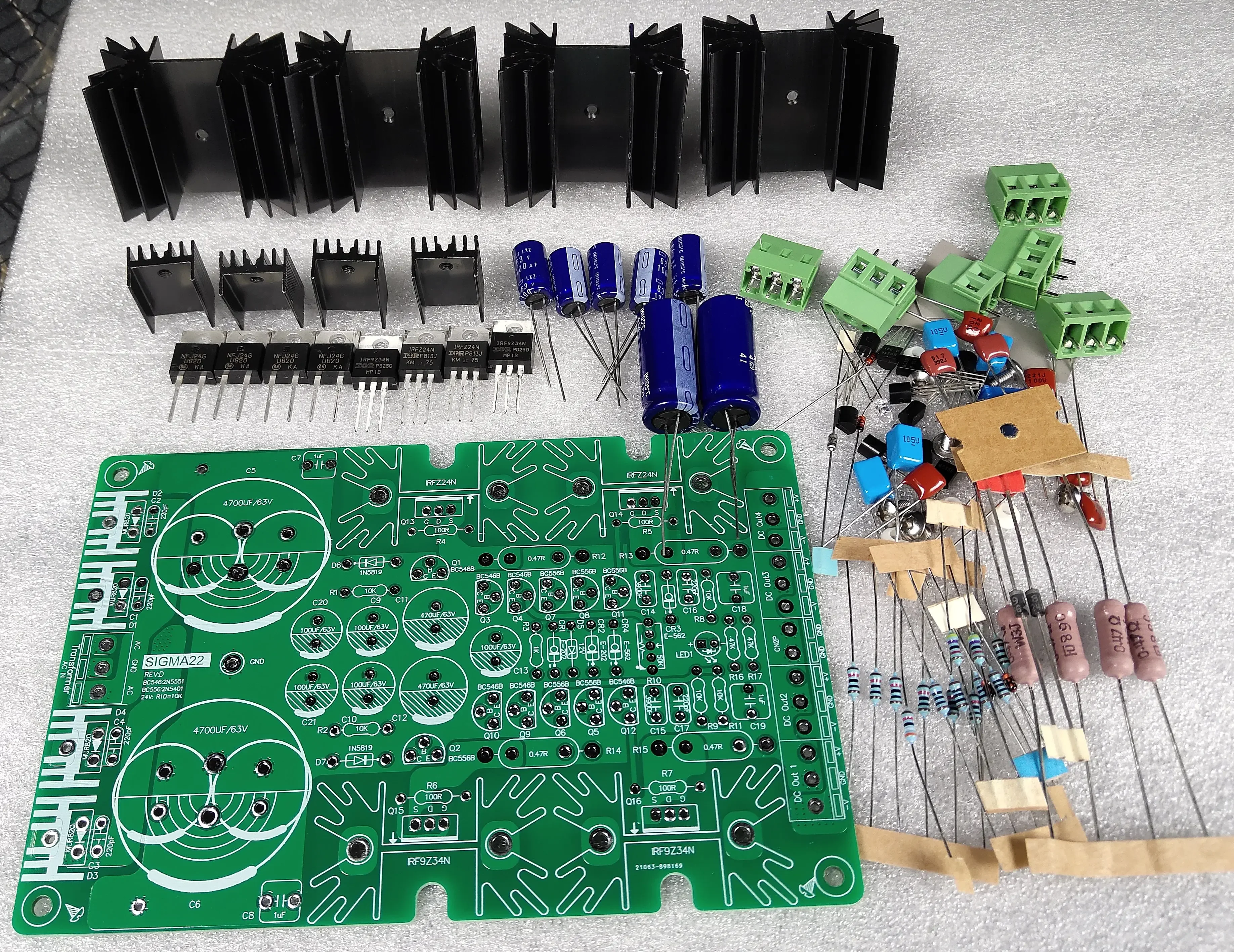 DIY Kits Sigma22 Power Adjustable Voltage Regulator for DAC Headphone Amplifier Power Supply T1432
DIY Kits Sigma22 Power Adjustable Voltage Regulator for DAC Headphone Amplifier Power Supply T1432