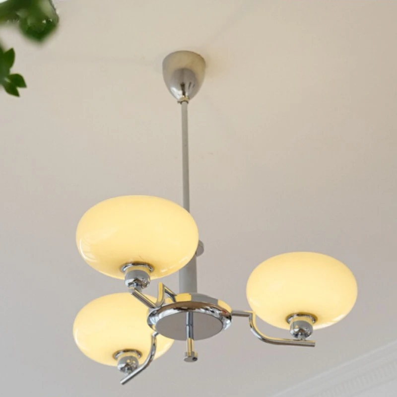 Nordic Modern Bauhaus Cream Glass Chandeliers LED Bedroom Study Living Room Restaurant Office Atmosphere Ceiling Pendant Lights
Nordic Modern Bauhaus Cream Glass Chandeliers LED Bedroom Study Living Room Restaurant Office Atmosphere Ceiling Pendant Lights