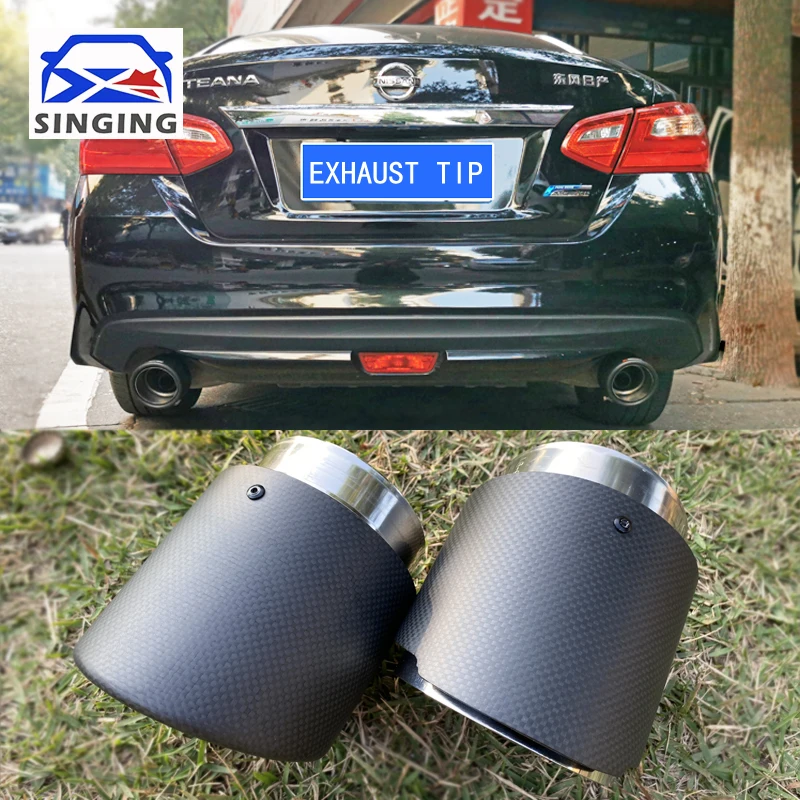 Exhaust tips tail pipe without cutting muffler decorative accessory auto parts tail throat For NISSAN TEANA ALTIMA 2013-2025
Exhaust tips tail pipe without cutting muffler decorative accessory auto parts tail throat For NISSAN TEANA ALTIMA 2013-2025