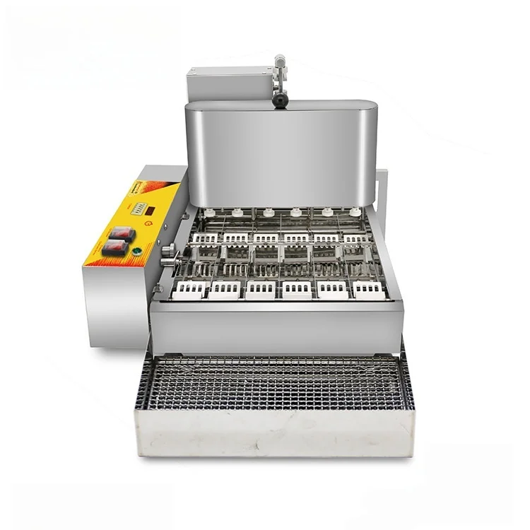 Automatic Donut Topping Dispenser Sugar or Chocolate Coating
Automatic Donut Topping Dispenser Sugar or Chocolate Coating