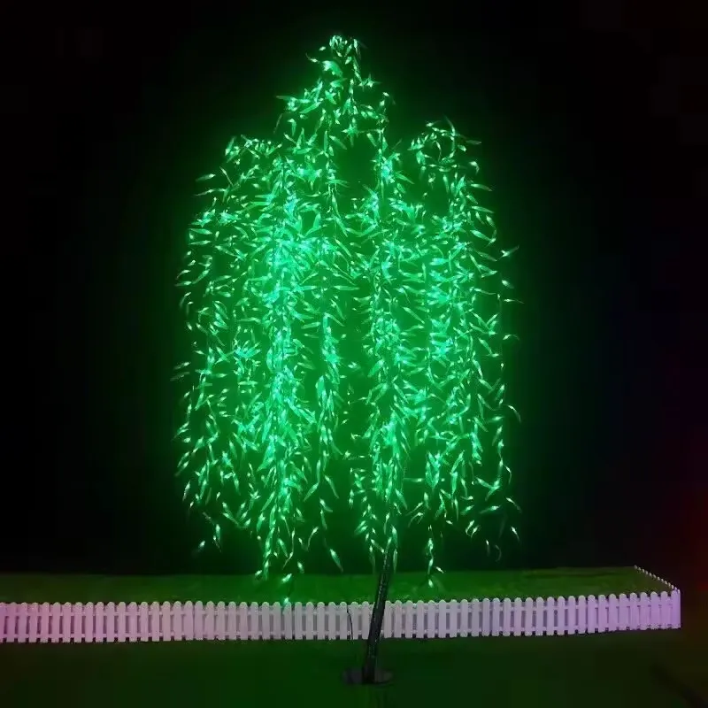 New Artificial Willow Weeping Tree Light Rainproof Glowing Xmas Tree Landscape Light Lamp For Patio Christmas Garden Pathway
New Artificial Willow Weeping Tree Light Rainproof Glowing Xmas Tree Landscape Light Lamp For Patio Christmas Garden Pathway