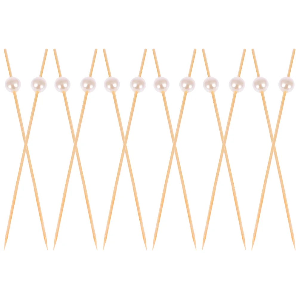 200 Pcs White Pearl Fruit Picks Bamboo Toothpicks 12CM Cocktail Skewers S wich Appetizer Bar Tools Kitchen Supplies
200 Pcs White Pearl Fruit Picks Bamboo Toothpicks 12CM Cocktail Skewers S wich Appetizer Bar Tools Kitchen Supplies