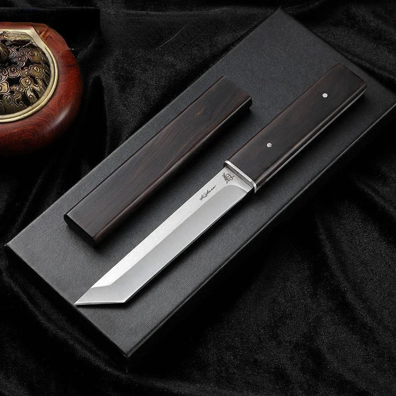 Японский стиль D2, стальное лезвие Танто, деревянная ручка, тактический охотничий нож, бушкрафт, инструмент для самообороны, выживания, кемпинга, Edc
Японский стиль D2, стальное лезвие Танто, деревянная ручка, тактический охотничий нож, бушкрафт, инструмент для самообороны, выживания, кемпинга, Edc
