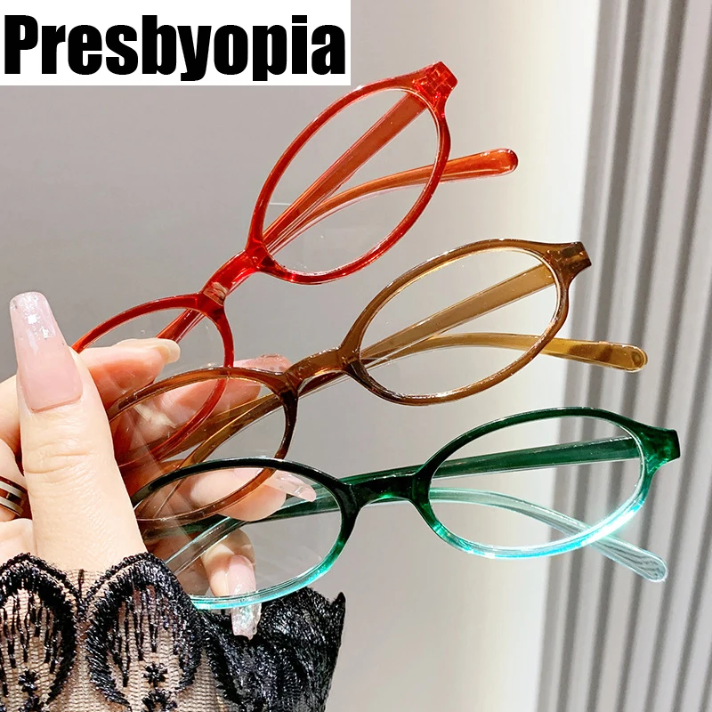 Oval Frame Glasses Women Men Retro Decorative Computer Blue Light Blocking Far Sight Eyeglasses Vintage Computer Reading Eyewear
Oval Frame Glasses Women Men Retro Decorative Computer Blue Light Blocking Far Sight Eyeglasses Vintage Computer Reading Eyewear