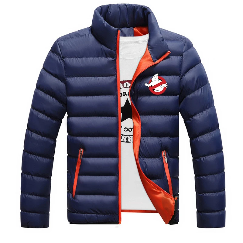 2025 Slim Versatile Coat Spring And Autumn Zipper Hoodies Men's Movie Ghostbusters Logo Print Round Neck Cotton-Padded Jacket
2025 Slim Versatile Coat Spring And Autumn Zipper Hoodies Men's Movie Ghostbusters Logo Print Round Neck Cotton-Padded Jacket