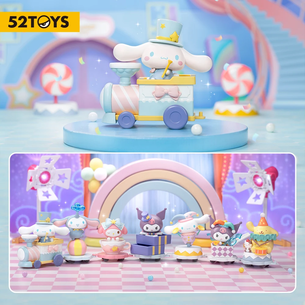 52TOYS Blind Box Sanrio Traveling Circus 1PC Cute Figure Collectible Toy Desktop Decoration
52TOYS Blind Box Sanrio Traveling Circus 1PC Cute Figure Collectible Toy Desktop Decoration