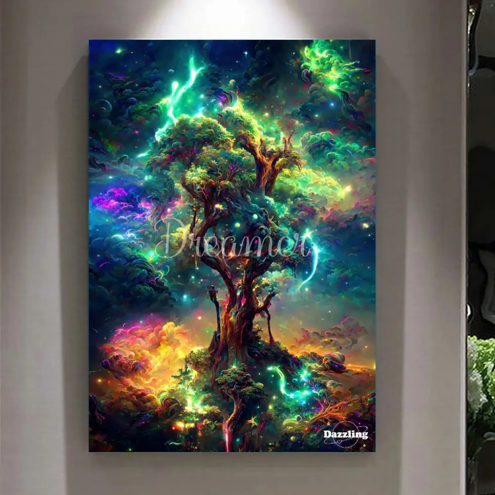 Cosmic Tree of Life AB Diamond Painting Landscape Full Square Round Mosaic Embroidery Rhinestone Art Cross Stitch Handicraft
Cosmic Tree of Life AB Diamond Painting Landscape Full Square Round Mosaic Embroidery Rhinestone Art Cross Stitch Handicraft